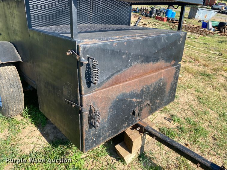 image for item JA9214 Shop built  smoker trailer