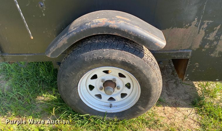 image for item JA9214 Shop built  smoker trailer