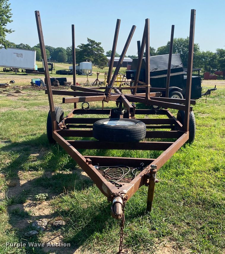 image for item JA9216 Shop built  reel trailer