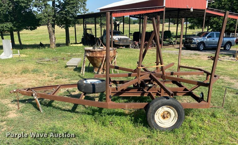 image for item JA9216 Shop built  reel trailer