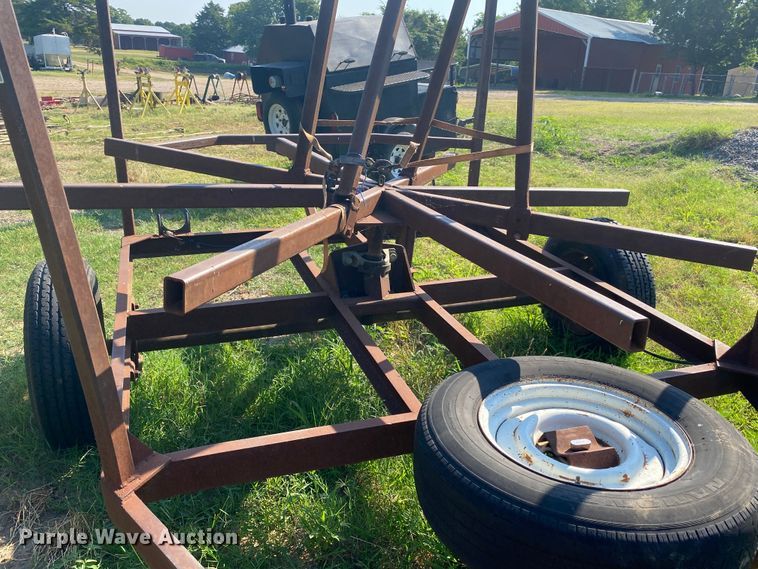 image for item JA9216 Shop built  reel trailer
