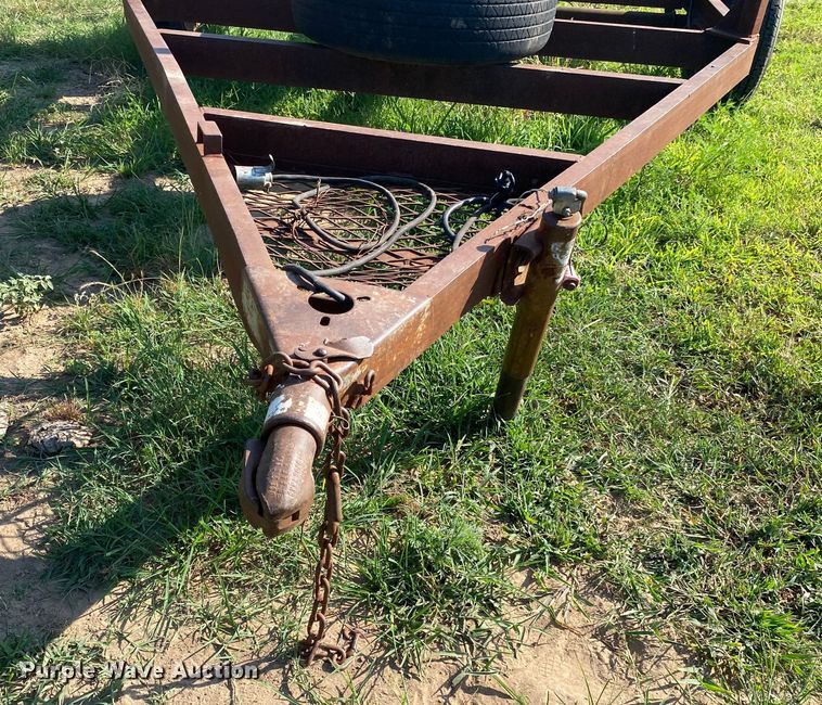 image for item JA9216 Shop built  reel trailer