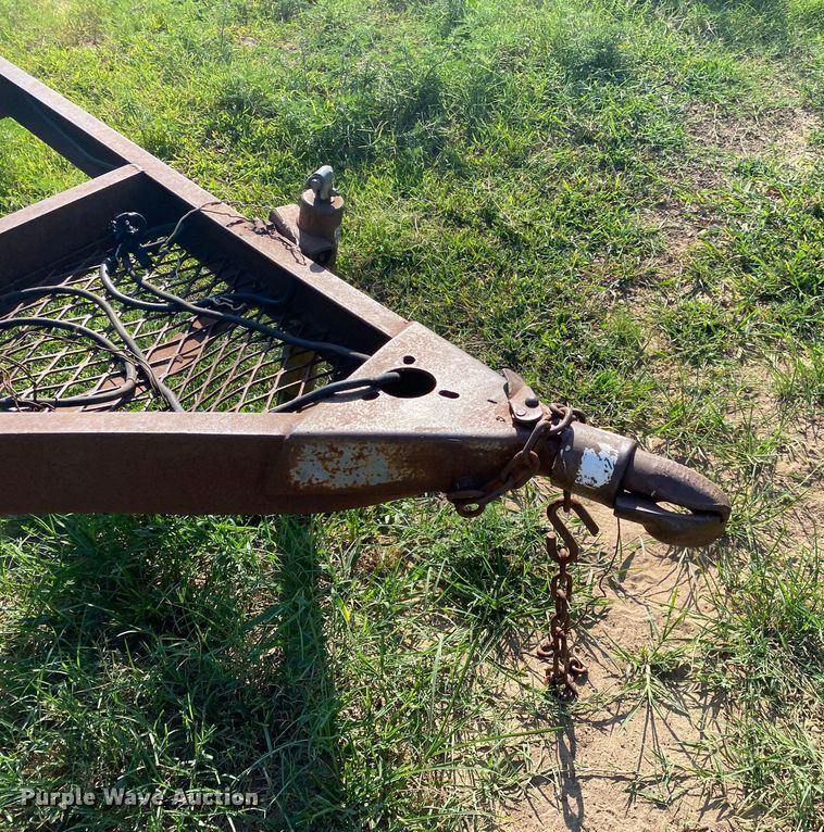 image for item JA9216 Shop built  reel trailer