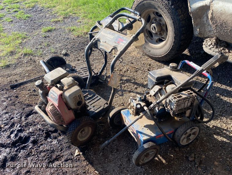 image for item JA9219 (2) pressure washers