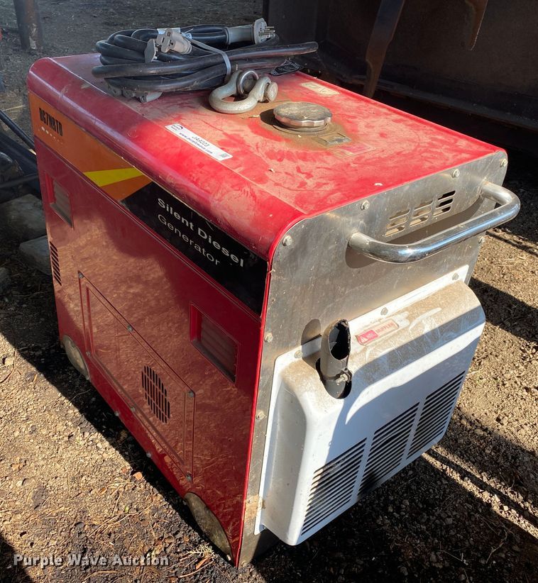 image for item JA9223 Silent Diesel DG7NRTD  generator