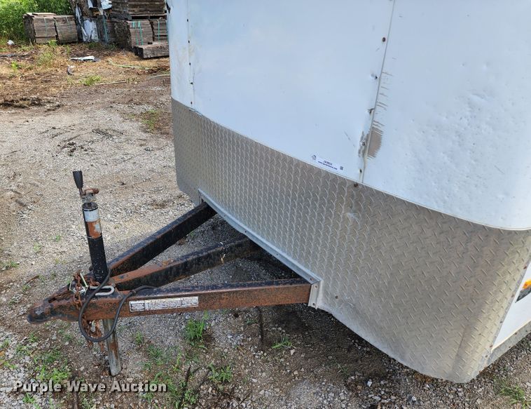 image for item JA9854 2003 Doolittle  enclosed cargo trailer