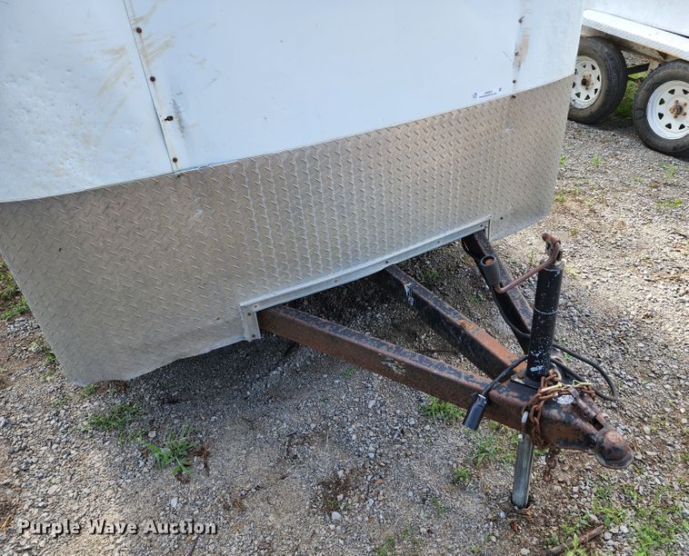 image for item JA9854 2003 Doolittle  enclosed cargo trailer