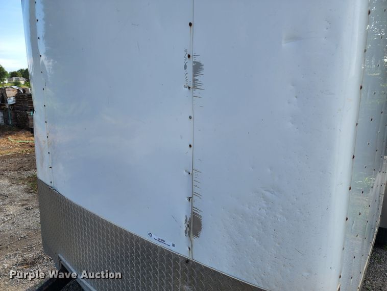 image for item JA9854 2003 Doolittle  enclosed cargo trailer