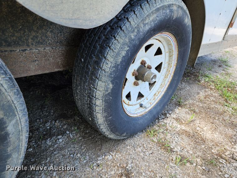 image for item JA9854 2003 Doolittle  enclosed cargo trailer