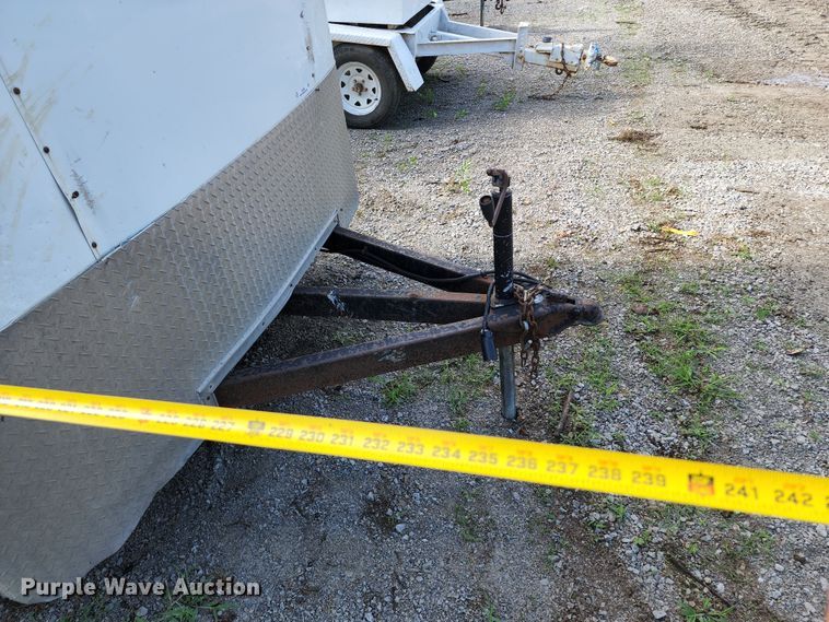 image for item JA9854 2003 Doolittle  enclosed cargo trailer