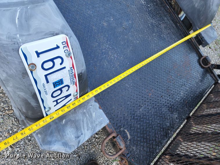 image for item JA9856 2013 MMDI  utility trailer