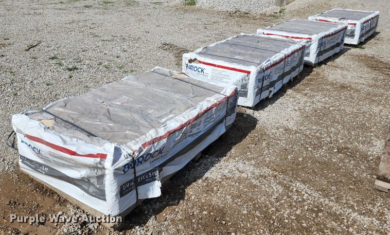 image for item JA9869 (240) sheets of Durock cement board