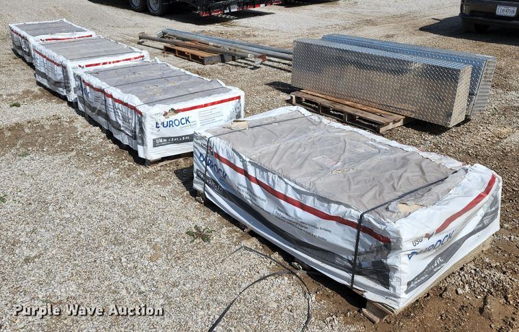 image for item JA9869 (240) sheets of Durock cement board