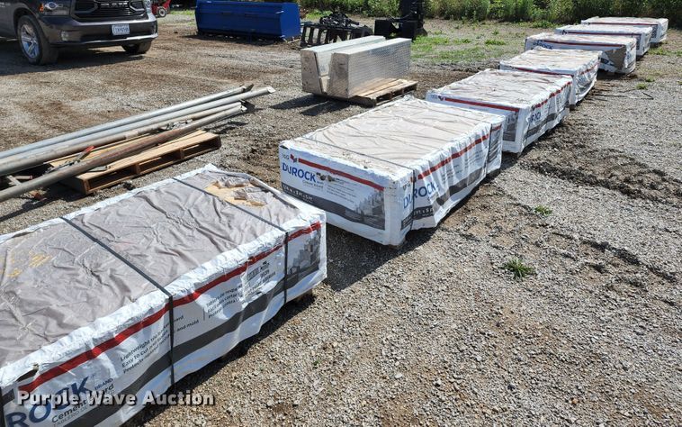 image for item JA9869 (240) sheets of Durock cement board