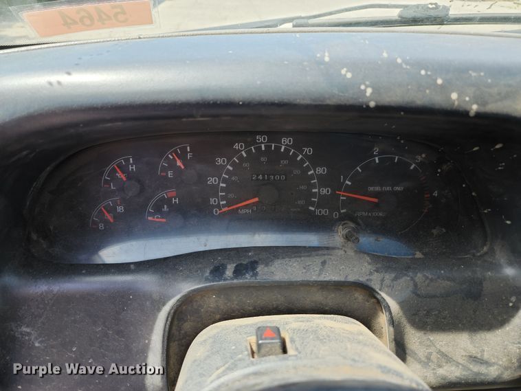 image for item JA9879 2004 Ford F650 Super Duty  dump flatbed truck