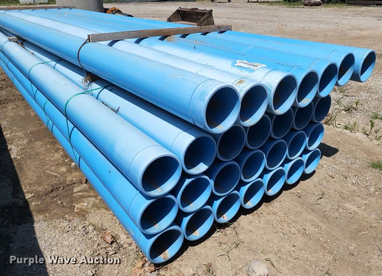 (28) Napco C900 DR18 PVC pipes in Belton, MO Item JA9884 sold