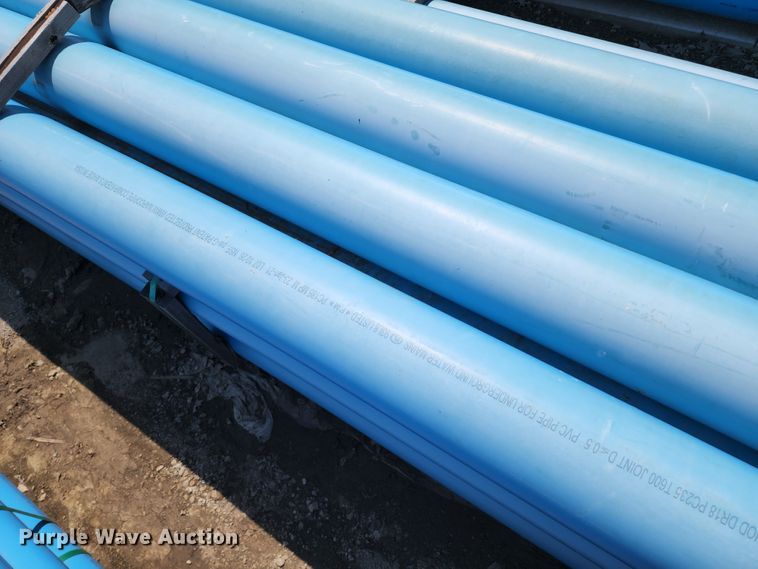 (29) Napco C900 DR18 PVC pipes in Belton, MO Item JA9885 sold