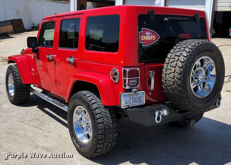 image for item JA9947 2012 Jeep Wrangler Sahara  SUV