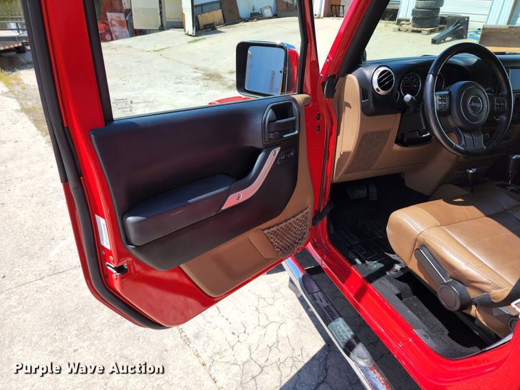 image for item JA9947 2012 Jeep Wrangler Sahara  SUV