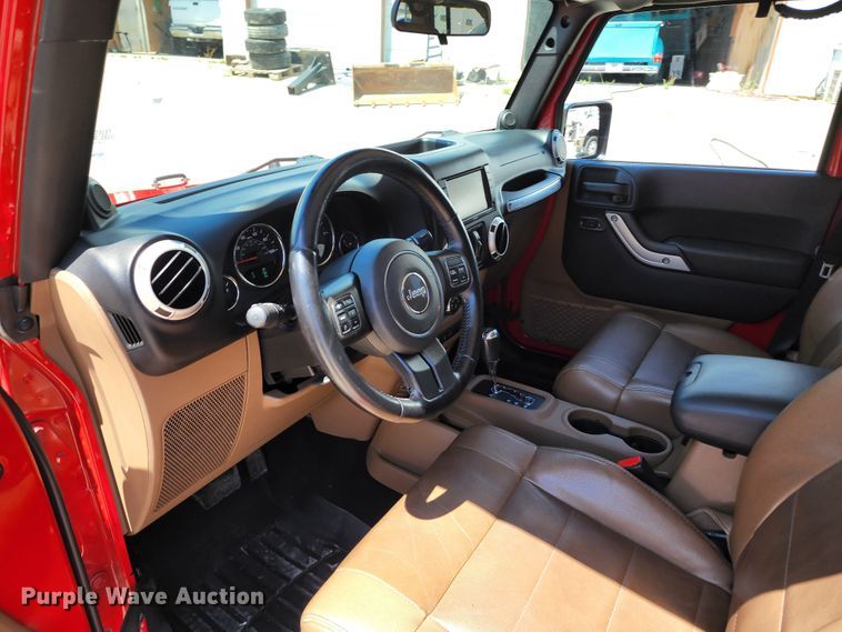 image for item JA9947 2012 Jeep Wrangler Sahara  SUV