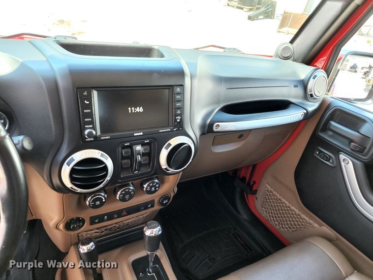 image for item JA9947 2012 Jeep Wrangler Sahara  SUV