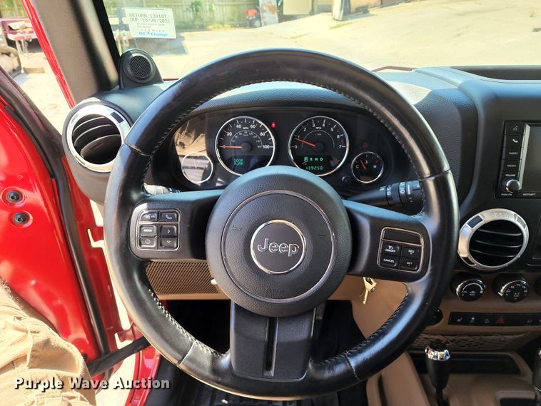 image for item JA9947 2012 Jeep Wrangler Sahara  SUV