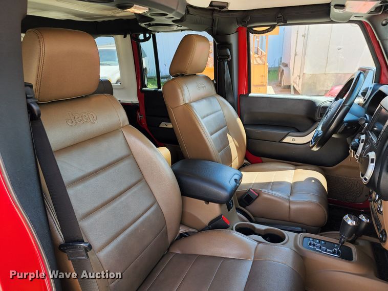 image for item JA9947 2012 Jeep Wrangler Sahara  SUV