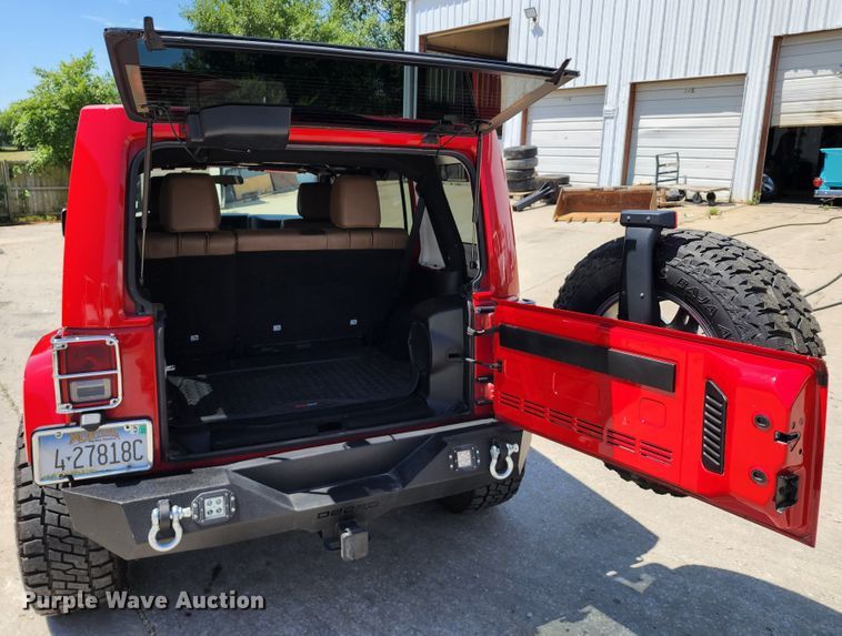 image for item JA9947 2012 Jeep Wrangler Sahara  SUV