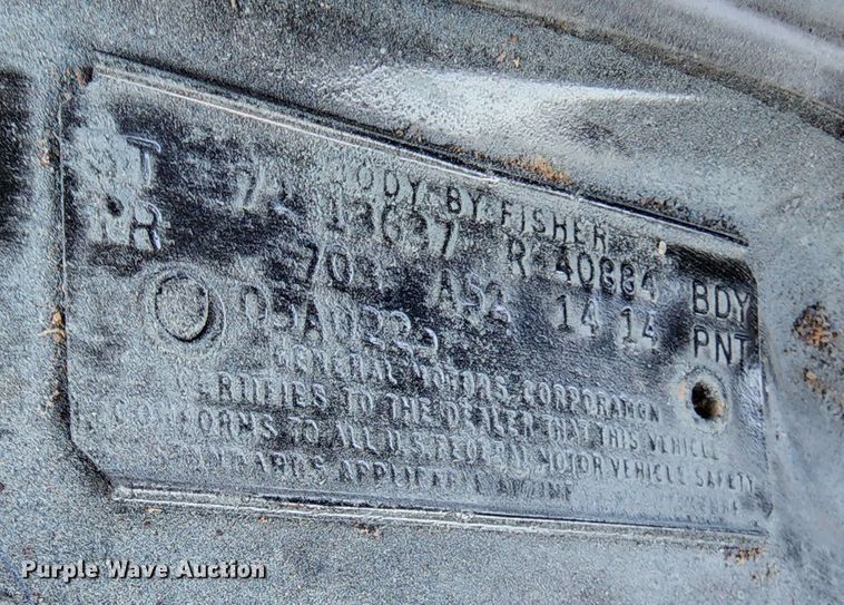 image for item JA9978 1972 Chevrolet Chevelle