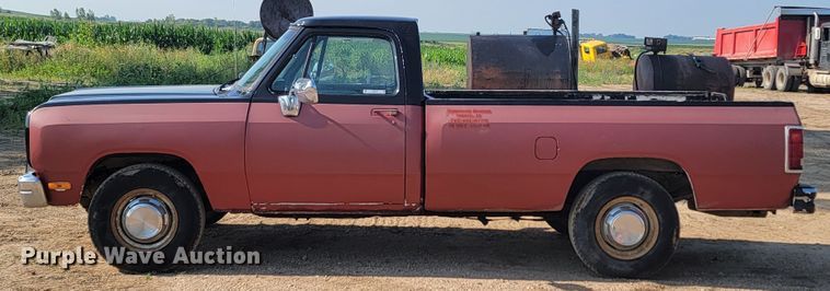 image for item JC9756 1993 Dodge D200  pickup truck