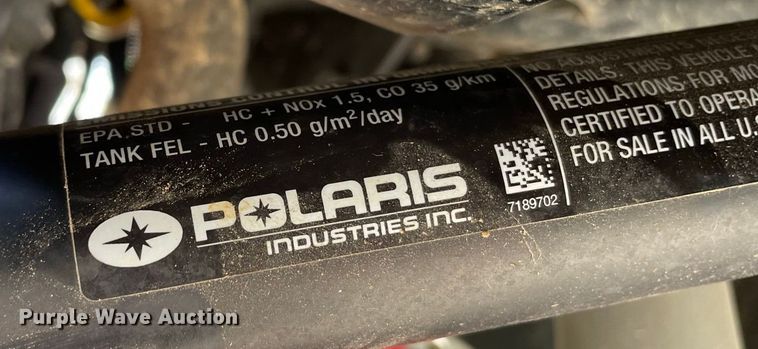 image for item JC9896 2019 Polaris RZR  utility vehicle