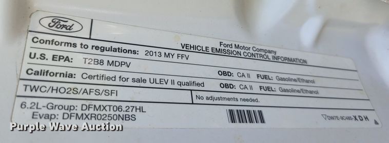 image for item JM9007 2013 Ford F250 Super Duty XL  SuperCab pickup truck