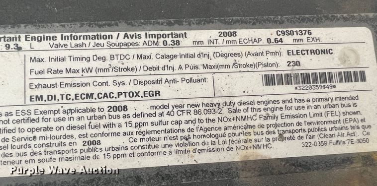 image for item JM9232 Caterpillar C9  engine