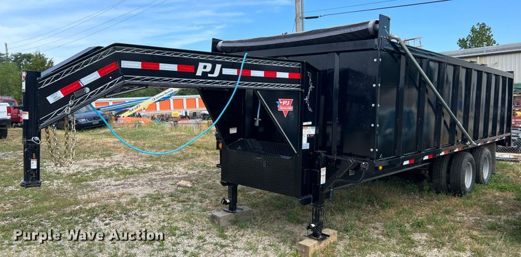 image for item JM9243 2021 PJ DD202  dump trailer