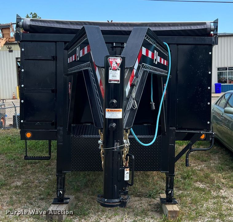 image for item JM9243 2021 PJ DD202  dump trailer