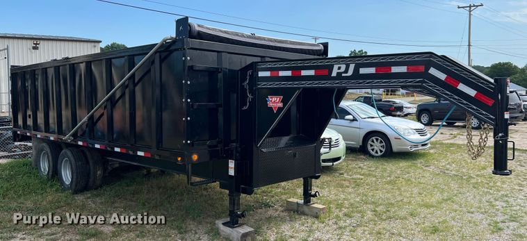 image for item JM9243 2021 PJ DD202  dump trailer