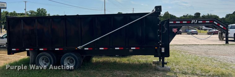 image for item JM9243 2021 PJ DD202  dump trailer