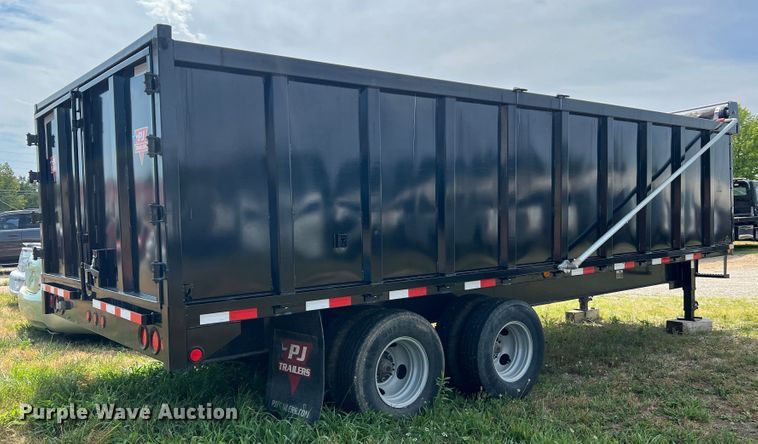 image for item JM9243 2021 PJ DD202  dump trailer