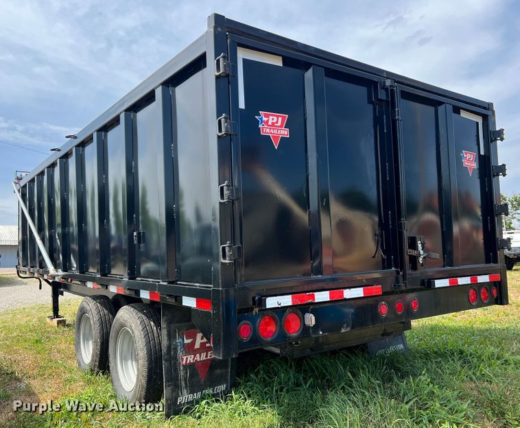 image for item JM9243 2021 PJ DD202  dump trailer