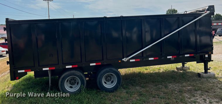 image for item JM9243 2021 PJ DD202  dump trailer
