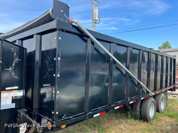 image for item JM9243 2021 PJ DD202  dump trailer