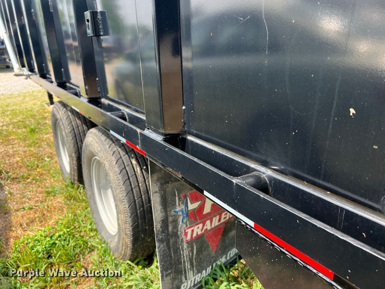 image for item JM9243 2021 PJ DD202  dump trailer