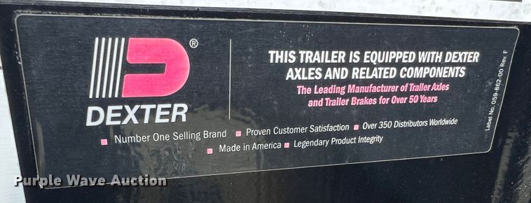 image for item JM9243 2021 PJ DD202  dump trailer