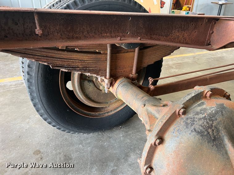 image for item JM9247 1935 Ford  pickup truck cab and chassis