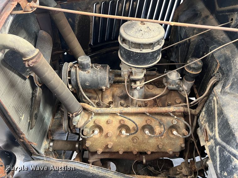 image for item JM9247 1935 Ford  pickup truck cab and chassis