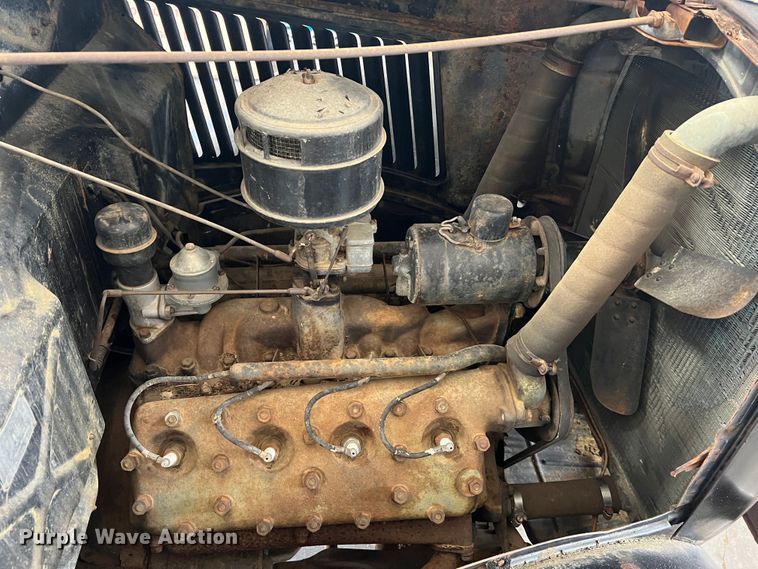 image for item JM9247 1935 Ford  pickup truck cab and chassis