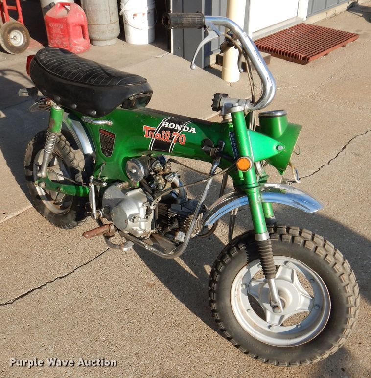 image for item JO9025 1970 Honda Trail CT70  motorcycle