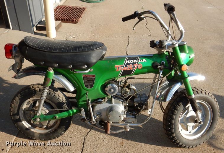 image for item JO9025 1970 Honda Trail CT70  motorcycle