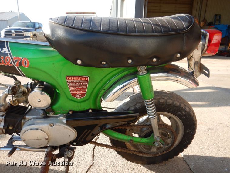 image for item JO9025 1970 Honda Trail CT70  motorcycle