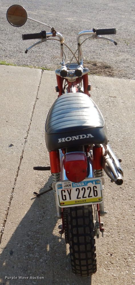 image for item JO9026 1971 Honda Trail CT70  motorcycle